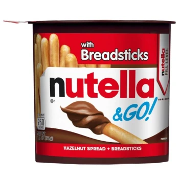 NUTELLA AND GO WITH BREADSTICKS