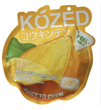 KOZED PELLABLE MANGO JUICE GUMMY CANDY