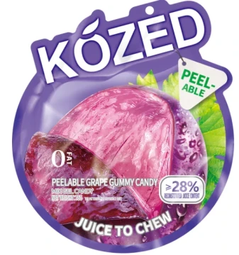 KOZED PEELABLE GRAPE GUMMY CANDY