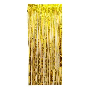 GOLD FOIL DOOR CURTAIN