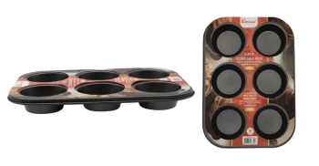 CUPCAKE PAN 10.2 X 7.3 INCH
