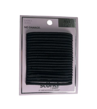 ALL HAIR ELASTICS 20 PCS