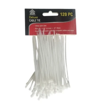 DELUXE CABLE TIE 120 PC ppp