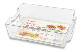 FRIDGE ORGANIZER BIN 12.6 X 8.3 X 3.5 INCH