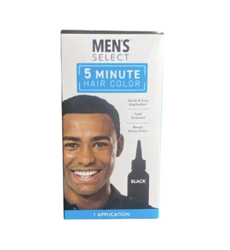 MENS SELECT BLACK HAIR COLOR
