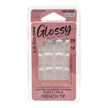 GLOSSY FRENCH NAILS