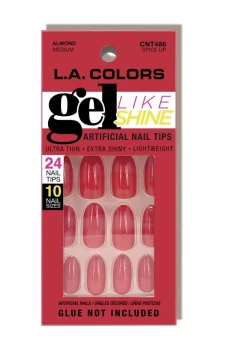 RED GEL LIKE SHINE NAILS