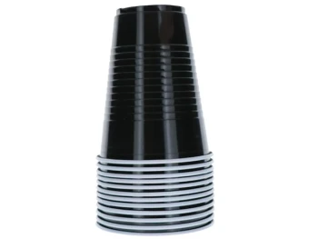 BLACK CUP 16 OZ 12 CT