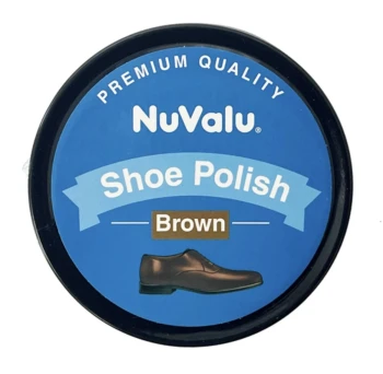 NUVALU SHOE POLISH BROWN