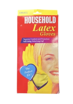SMALL HOUSEHOLD LATEX GLOVES