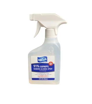 WISH ISOPROPYL RUBBING ALCOHOL SPRAY 10 FL OZ
