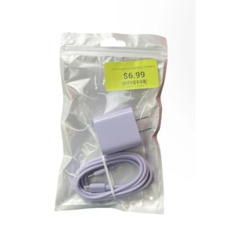 6 FT C-IPHONE 20 W WALL CHARGER