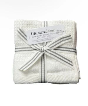 WASH CLOTHS 6 PACK