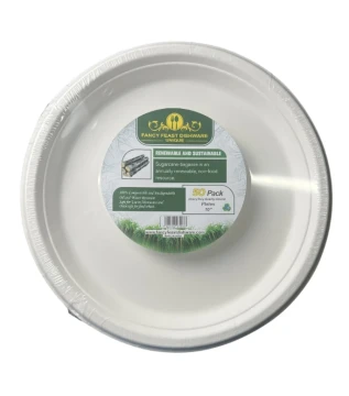 FANCY FEAST DISHWARE 50 PACK PLATE 10 INCH