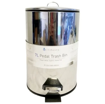 7 L PEDAL TRASH BIN