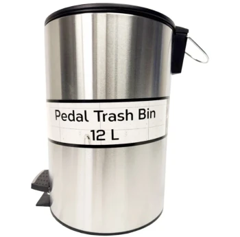 PEDAL TRASH BIN 12 L