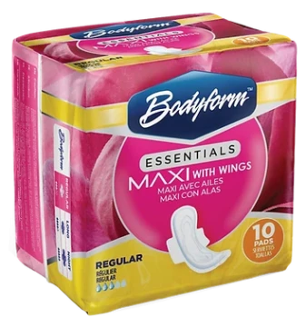 BODYFORM REGULAR 10 PADS WITH WINGS