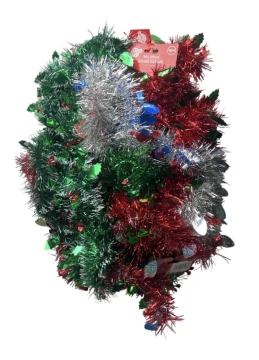TINSEL GARLAND 9 FT
