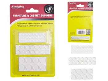 FURNITURE AND CABINET BUMPERS 46 PC