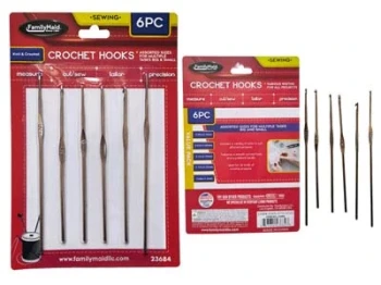 CROCHET SET 6 PC ASST