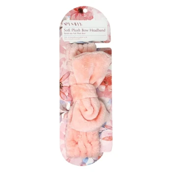 SOFT PLUSH BOW HEADBAND