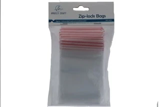 40ct Reclosable Poly Bag 4inx6in