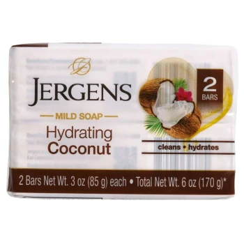 JERGENS HYDRATING COCONUT 2 BARS