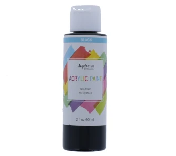 BLACK ACRYLIC PAINT 2 FL OZ