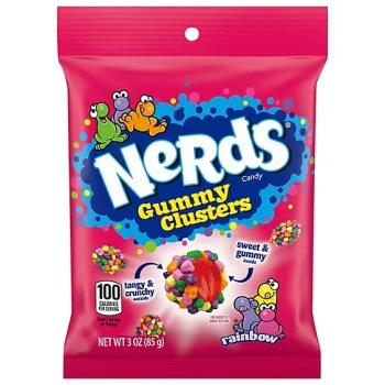 NERDS GUMMY CLUSTERS CANDY  RAINBOW