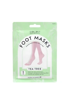 CELAVI FOOT MASKS TEA TREE