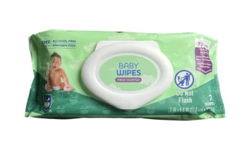BABY WIPES 72 COUNT