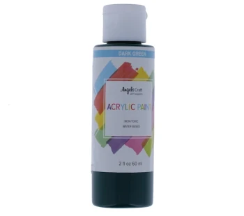 DARK GREEN ACRYLIC PAINT 2 FL OZ