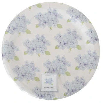 SARA FITZ FLORAL 8 INCH SALAD PLATES 16 COUNT
