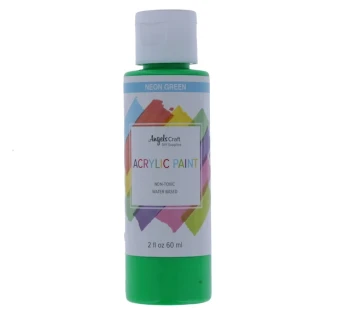 NEON GREEN ACRYLIC PAINT 2 FL OZ