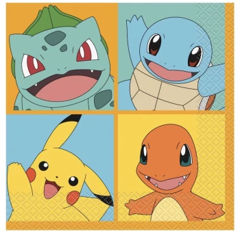 POKEMON NAPKIN 16 COUNT