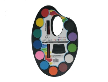 WATER COLORS PAINT PALETTE