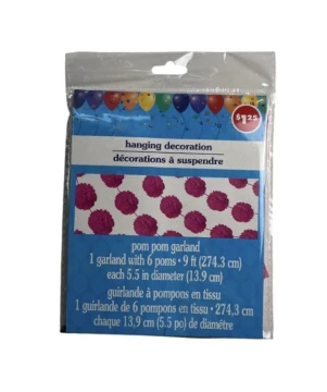 HANGING POM POM GARLAND