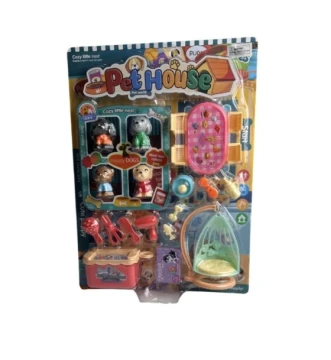 PET HOUSE PLAY SET