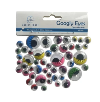GOOGLY EYES 88 COUNT