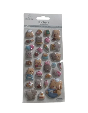 TEDDY BEAR STICKERS