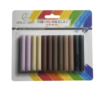 MODELING CLAY 12 COUNT
