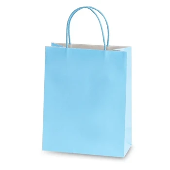 LIGHT BLUE CRAFT BAG 2 COUN T