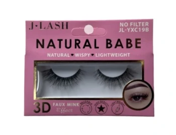 NO FILTER NATURAL BABE 3D FAUX MINK LASHES