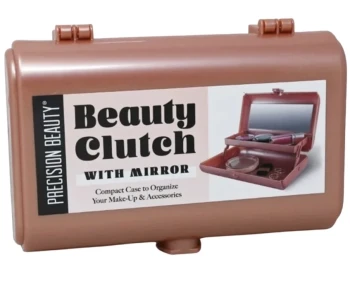 BEAUTY CLUTCH WITH MIRROR
