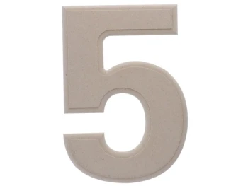 WOOD 5 NUMBER