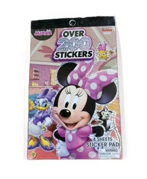 MINNIE MOUSE STICKER PAD