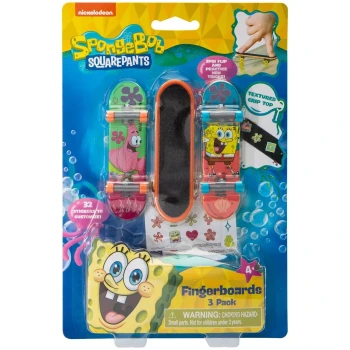 SPONGE BOB FINGERBOARDS 3 PACK