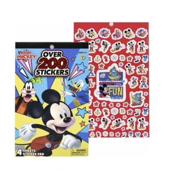 MICKEY AND FRIENDS STICKER PAD