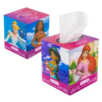 DISNEY PRINCESS FACIAL TISSUE 74 COUNT