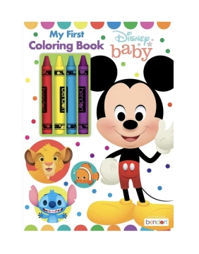 DISNEY BABY MY FIRST COLORING BOOK